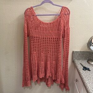 Free people crochet dress